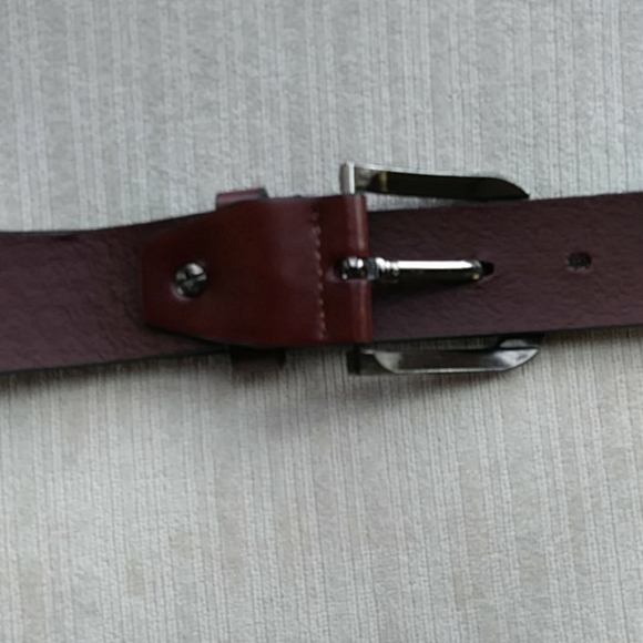 Canyon Sky Eagle Leather Honeycomb Print Belt - Picture 10 of 16